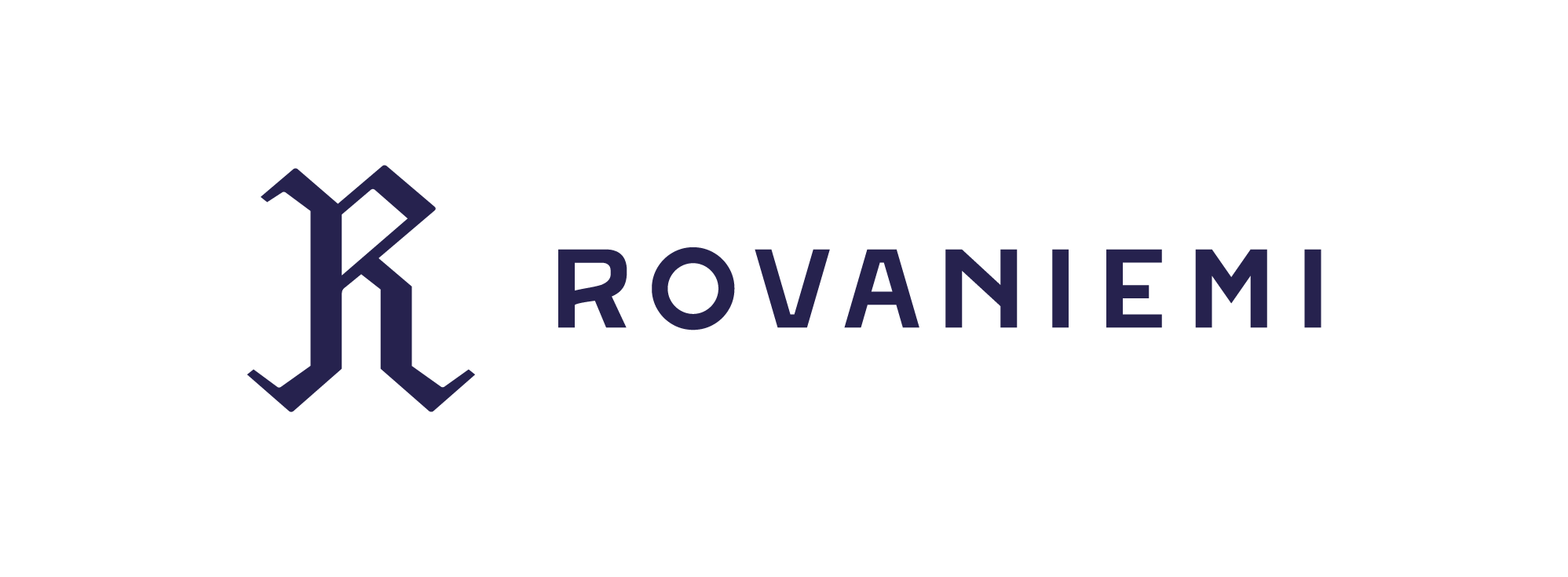 Rovaniemi logo sininen